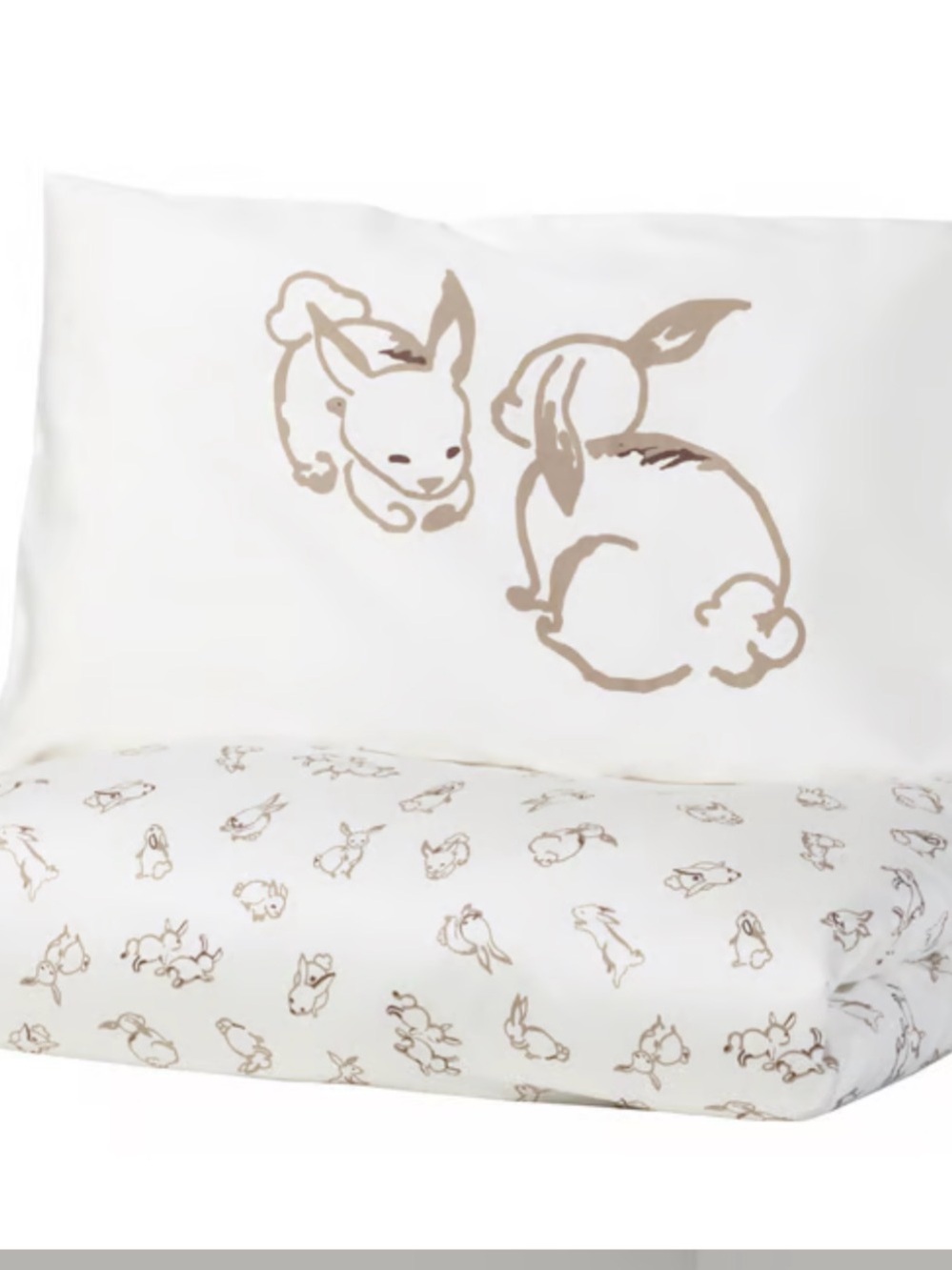 Baby Crib set 100% Cotton Duvet and Pillowcase set,Comforter insert and Pillow